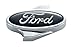 Proform 302-333 Chrome Air Cleaner Wing Nut with Black Ford Oval Logo for 1/4-20" Thread