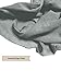 Rayna Josephine Stretch Head Wrap - Long Solid Color Turban Hair Scarf Tie by (Stone Gray)