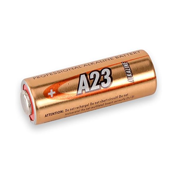 ANSMANN Alkaline Batterie A23 (12V) für Garagentoröffner, Alarmanlage, Funkauslöser für Kamera, Messgeräte, Klingel usw.. – Bild 3