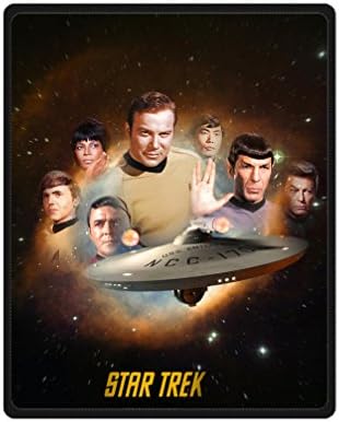 JIUDUIDDODO Custom Star Trek Comfort Soft Fleece Throw Blanket Size 40"x 50" Inches