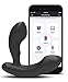 LOVENSE Edge Adjustable Male Prostate Vibrator, Powerful Dual Motors Provide Incredible Vibrations, Optimized Neck and Head Fit Most Men, Quiet, Strong, Waterproof, Long Distance Bluetooth Control