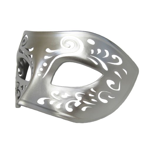 Dream Tale Silver Venetian Masquerade Mask ~ Mardi Gras Prom Party (STC12925)