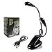 E-Feel 8 LED Portable Book Clip Lamp with Double-Pendulum Gooseneck for Reading or Studying in Night