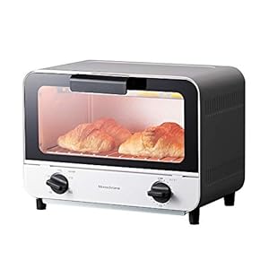 コイズミ オーブントースター 800W ホワイト KOS-0870/W モノクローム [Amazon限定ブランド]