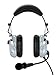 FARO G2 ANR (Active Noise Reduction) Premium Pilot Aviation Headset with Mp3 Input (Available adapters for aviation headset connectors, helicopter adapter, universal pilot headset, standard dual GA adapter universal support) - Gray