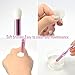 Becoyou 7pcs Makeup Brushes set Professional, Purple Makeup Brush for Liquid Eyeshadow Eyebrow Liquid Cosmetics Blending Brush Tool