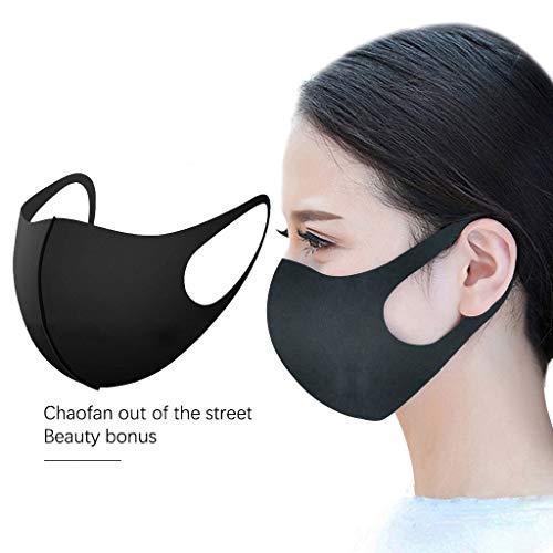 Light Weight Unisex Adult Fashion Face Covering, Reusable, Dust Proof, Washable, Cool 5 Mixed Colors Fast Shipping