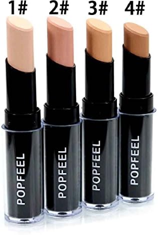 FUNNY365 2-Pack Quick-Fix Face Foundation Stick for Full Coverage (3#)