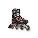 Rollerblade 2015 MACROBLADE 90 High Performance Fitness Skate, Black/Red, US Men 9