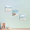 Coastal-Canvas-Wall-Art-Print-Starfish-Beach-Chairs-on-Sand-Artwork-for-Wall-Painting-for-BedroomOverall-12Wx12H-x3-Pcs Coastal Canvas Wall Art Print: Starfish & Beach Chairs on Sand Artwork for Wall Painting for Bedroom(Overall 12"Wx12"H x3 Pcs)