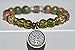 Tree of Life Unakite Gemstone Bracelet, Peridot Mala Bracelet, Citrine prosperity Bracelet,Buddhist Bracelet,Boho Zen Bracelet, Reiki meditation