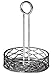 American Metalcraft RBNC27 Round Birdnest Condiment Racks, Large, Chrome