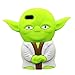 iphone 5S case, iphone 5C case, Star Wars Case,Mingfung 3D Master Yoda Collector soft silicone cover case for iPhone 5/5S/5C