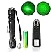 1 Pack Green Light Pen Pointer and Star Projector Caps 2in1 Bright Visible Beam High Power Tactical Flashlights for Outdoor Camping Hiking Astronomy Demo Remote Pen Pointer Projector Cats and Dogs