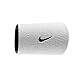 Nike Home & Away DW Wristbands(White/black, ofsm)
