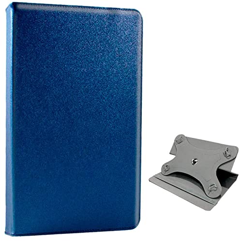 Cool Ebook/Tablet Case 9.7-10 inch Smooth Blue Rotating (Panoramic)