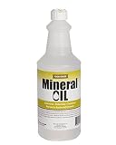 Premium 100% Pure Food Grade Mineral Oil USP, 1 Quart (32 Ounces), Butcher Block and Cutting Board Oil