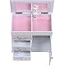 Mele & Co. Adalyn Ballerina Music Jewelry Box for Girls, Necklace and Earring Organizer, 9 x 4 x 9
