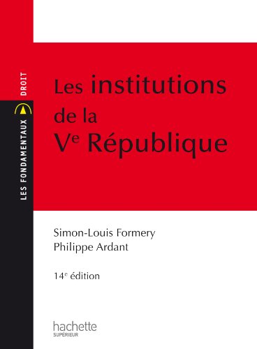 Les  institutions de la Ve République