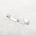 Lywjyb Birdgot A Little Girl Yesterday, a Friend Today, My Daughter Forever Hairband Bracelet Cuff Bracelet for Women Girls Gift for Daughters (Silver)