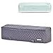 HOMEST Quilted Dust Cover with Back Pockets Compatible with Cricut Explore Air 2, Cricut Maker, Cricut Explore Air, Grey (Patent Design)