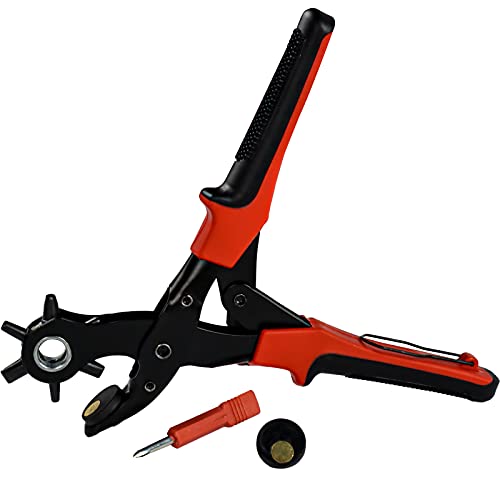 Belt Hole Puncher Leather Hole Punch Set Heavy Duty Professional Belt