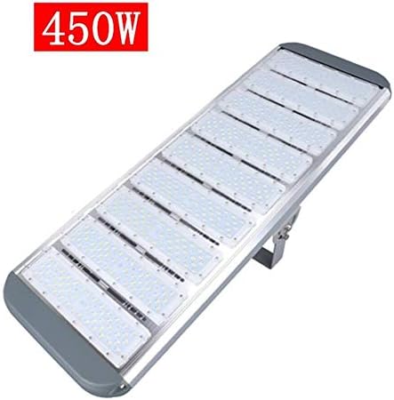 Spotlight Floodlight,Waterproof Super Bright Tunnel Spotlight Construction Site Square Projection Light Security Lights (Size : 450W)
