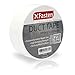 XFasten Duct Tape White, 2 Inches x 50 Yards, All-Weather Duct Repair Tape for Heavy-Duty Repair, Patching, Packing | High Tensile Strength & Shear Stress Resistance | Cold and Snow Resistant