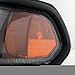 AKKON - For Mitsubishi Montero Sport OE Replacement Amber Black Bezel Headlights Driver/Passenger Head Lamp Pair