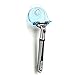 Pengxiaomei Razor Holder, Plastic Razor Rack with Suction Shower Cup Hook, Blue Adhesive Washroom Bathroom Shaver Holder Suction