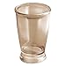 MetroDecor mDesign Bath Accessory Set, Soap Dispenser Pump, Toothbrush Holder, Tumbler, Soap Dish - 4 Pieces, Sand