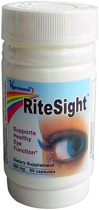 Rite Sight 500mg for Eyes Health 60 Capsules from Far Long Pharmaceuticals