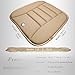 RaoRanDang Car Seat Cushion Pad for Driving Seat Cushions for Office Chairs/Truck Memory Foam Seat Cushion Comfortable and Durable,Khaki