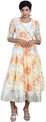 W for Woman 3/4th Sleeve Kalidaar kurta