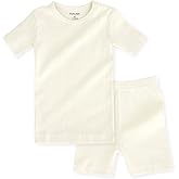 AVAUMA Baby Boys Girls Pajama Set Kids Toddler Snug fit Basic Cotton Sleepwear pjs for Daily