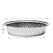 40-Pack of 9-Inch Round Foil Pans with 40 Board Lids - Disposable Aluminum Foil Cake Trays - Freezer & Oven Safe - for Baking, Cooking, Storage & Reheating
