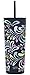 Simple Modern Insulated Tumbler with Lid and Straw | Iced Coffee Cup Reusable Stainless Steel Water Bottle Travel Mug | Gifts for Women Men Her Him | Classic Collection | 24oz | Floral Swirl