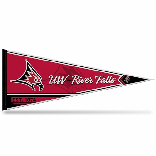 Rico Industries NCAA Wisconsin-River Falls Falcons Classic 12" x 30" Felt Wall…