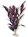 Vibran-Sea Africa Sword Silk-Style Aquarium Plant, Extra-Large 18-19 tall, Plum