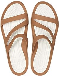 Sandalias de agua para mujer de la marca Crocs Swiftwater. Zapatos de playa y agua ligeros.