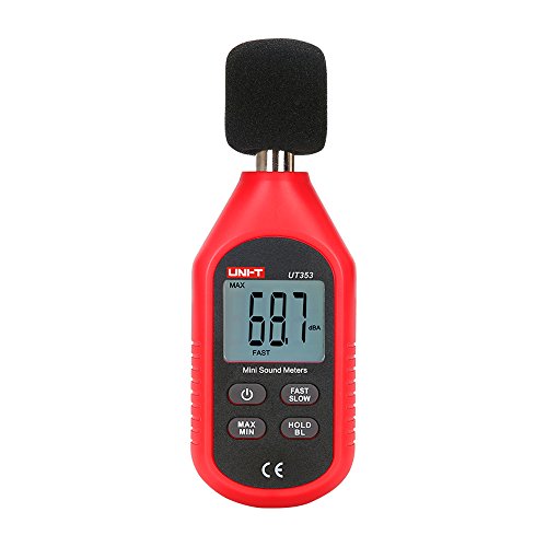UNI-T UT353 LCD Digital Sound Level Meters Noise Decibel Tester 30-130dB Monitor