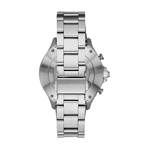 Michael-Kors-Herren-Analog-Quarz-Uhr-mit-Edelstahl-Armband-MKT4013