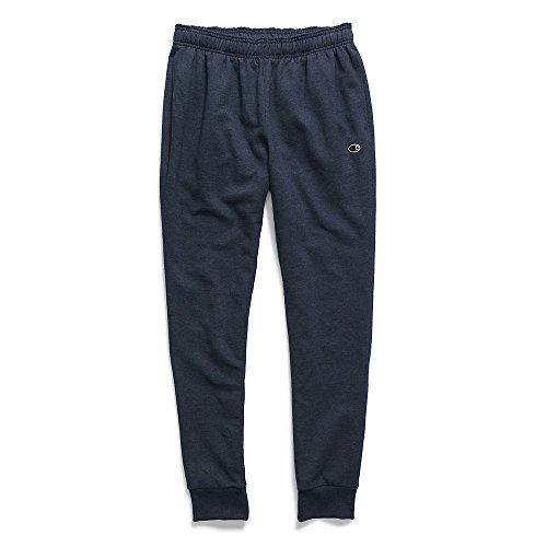Champion Men's Powerblend Retro Fleece Jogger Pant, Navy Heather, Small