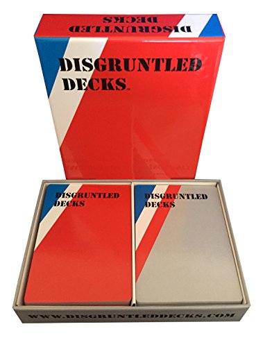 Disgruntled Decks - The Original Military Party Card Game for Veterans - Coastie-Themed Deck