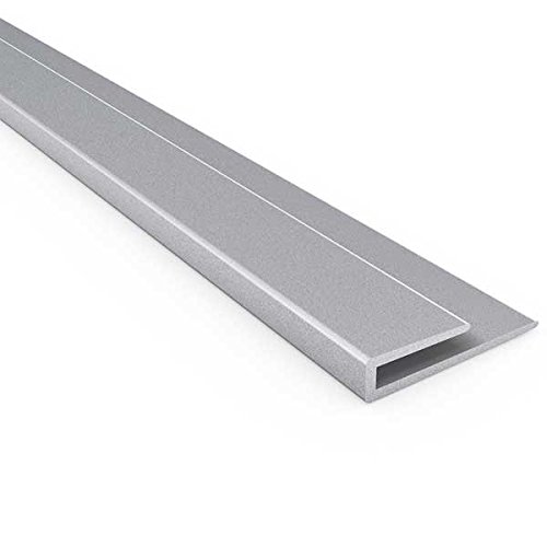 Fasade Easy Installation Rings Argent Silver Backsplash Panel for Kitchen and Bathrooms (18 sq ft Kit)