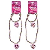 Disney Minnie Mouse Bowtique Necklace & Bracelet set