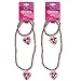 Disney Minnie Mouse Bowtique Necklace & Bracelet set