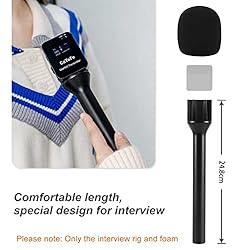 CaTeFo Microphone Interview Handle Interview GO