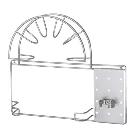 IKEA VARIERA -Vakuum- Schlauchhalter silberfarben