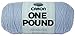 Caron One Pound Solids Yarn, 16oz, Gauge 4 Medium, 100% Acrylic - Sky Blue- For Crochet, Knitting & Crafting ( 1 Piece )